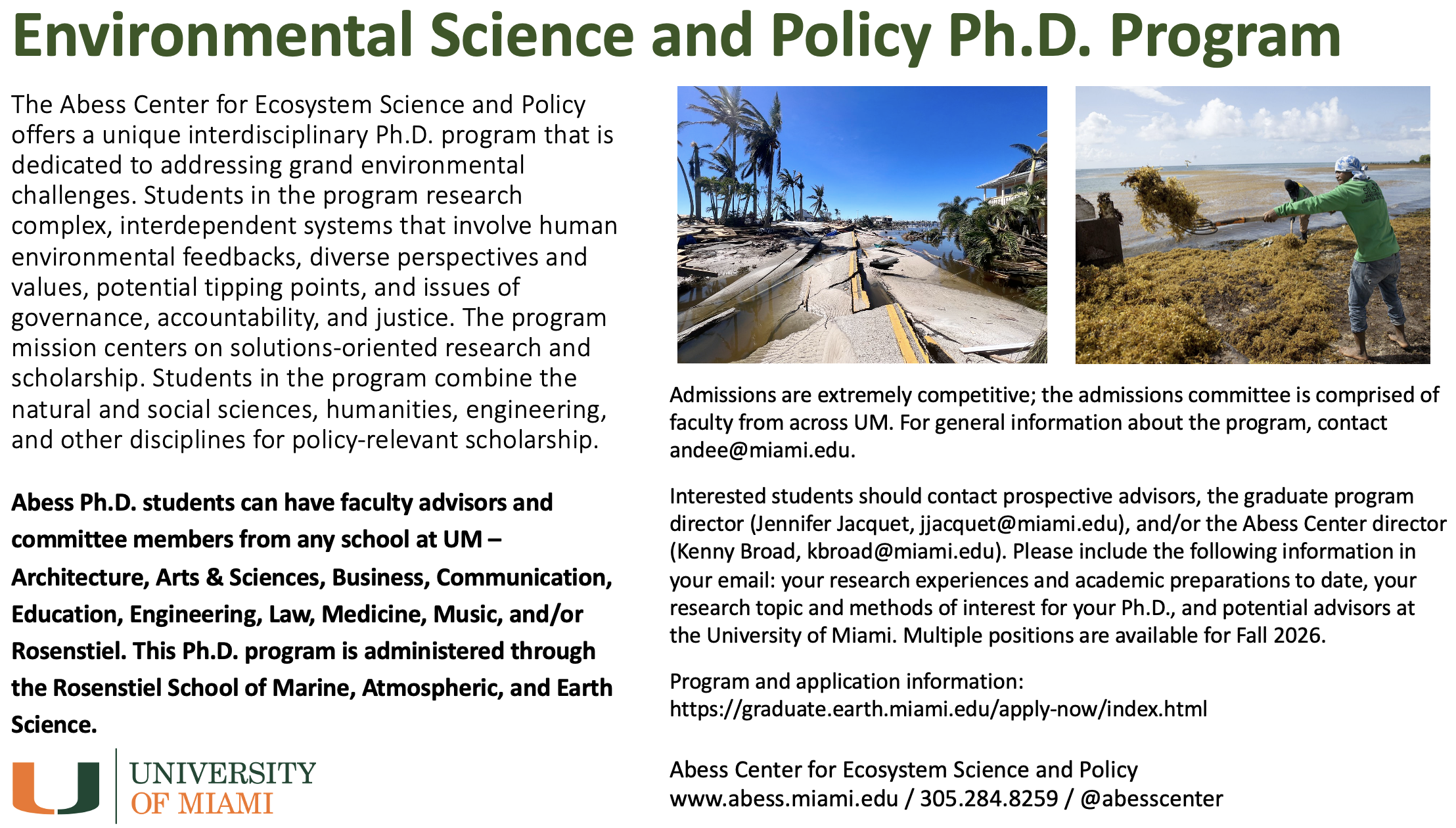 phd program slide rev